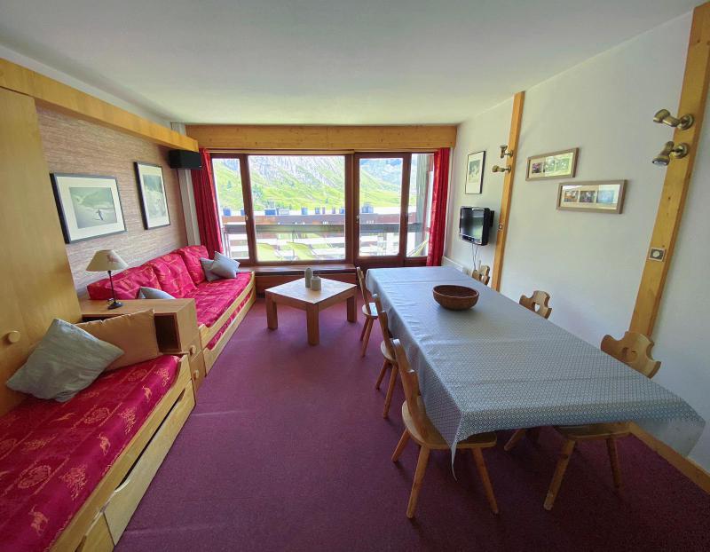 Urlaub in den Bergen 2-Zimmer-Berghütte für 7 Personen (841) - La Résidence le Bec Rouge - Tignes - Wohnzimmer