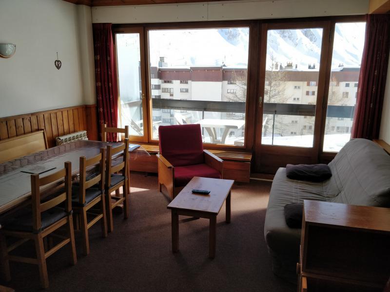 Urlaub in den Bergen 3-Zimmer-Appartment für 6 Personen (411) - La Résidence le Bec Rouge - Tignes - Wohnzimmer