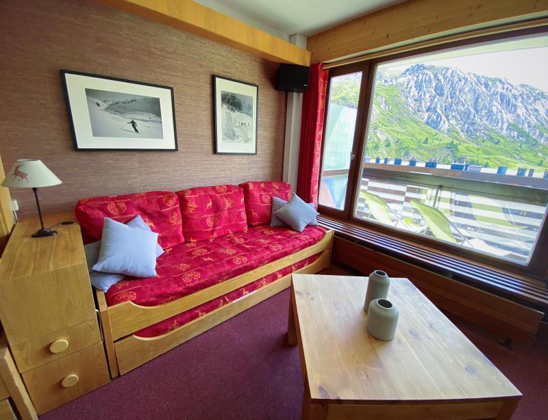 Vakantie in de bergen Appartement 2 kamers bergnis 7 personen (841) - La Résidence le Bec Rouge - Tignes - Woonkamer