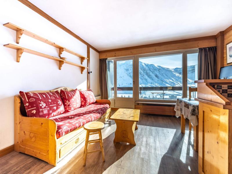 Vakantie in de bergen Studio 4 personen (242) - La Résidence le Bec Rouge - Tignes - Woonkamer