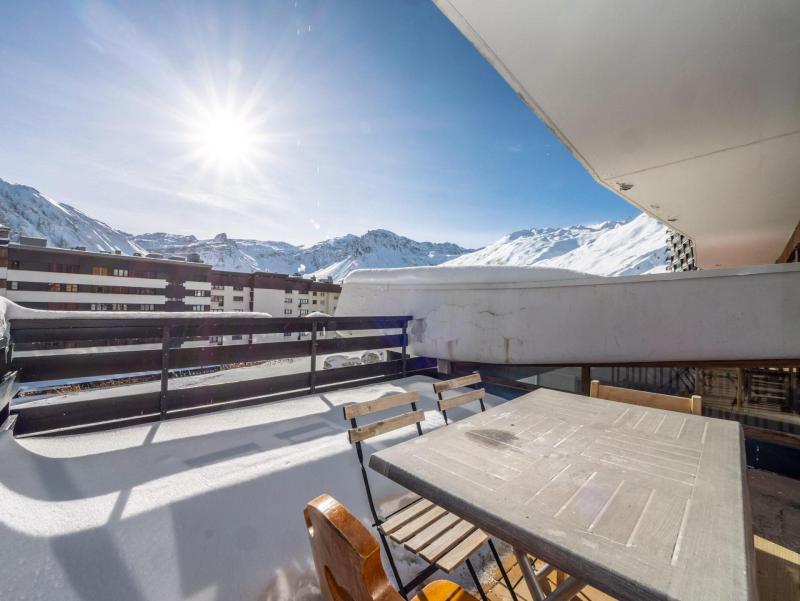 Vakantie in de bergen Studio bergnis 4 personen (803) - La Résidence le Bec Rouge - Tignes - Balkon