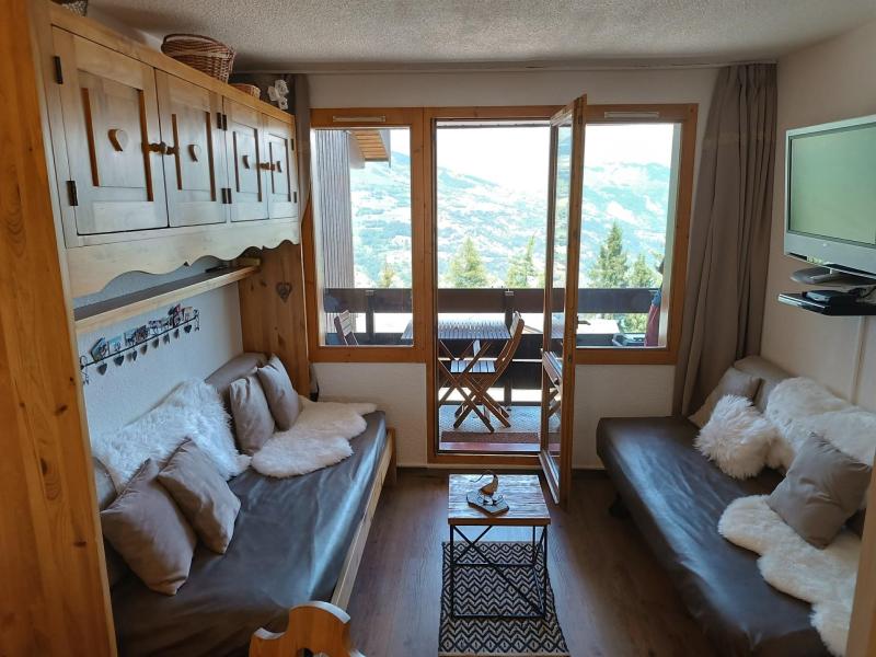 Vakantie in de bergen Studio 4 personen (435) - La Résidence le Dé 4 - Montchavin La Plagne - Woonkamer