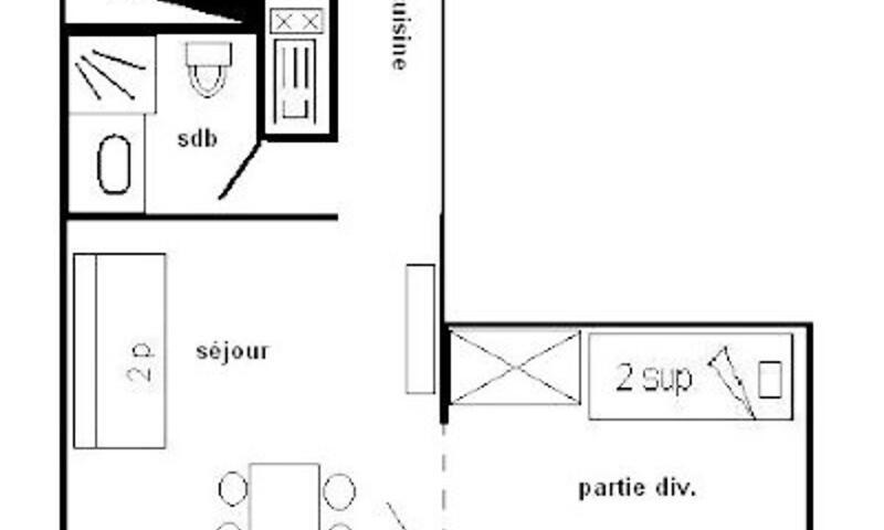 Soggiorno sugli sci Studio per 4 persone (24m²-6) - La Résidence Le France - La Plagne - Esteriore estate