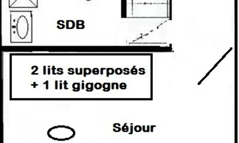 Soggiorno sugli sci Studio per 2 persone (15m²-5) - La Résidence Le France - La Plagne - Esteriore estate