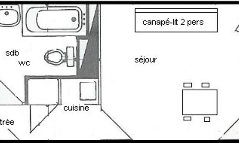 Soggiorno sugli sci Studio per 2 persone (17m²-2) - La Résidence Le France - La Plagne - Esteriore estate