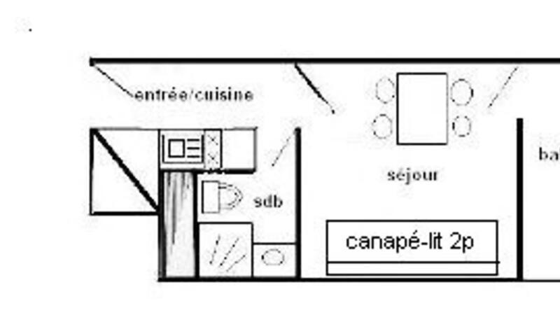 Soggiorno sugli sci Studio per 2 persone (17m²-7) - La Résidence Le France - La Plagne - Esteriore estate