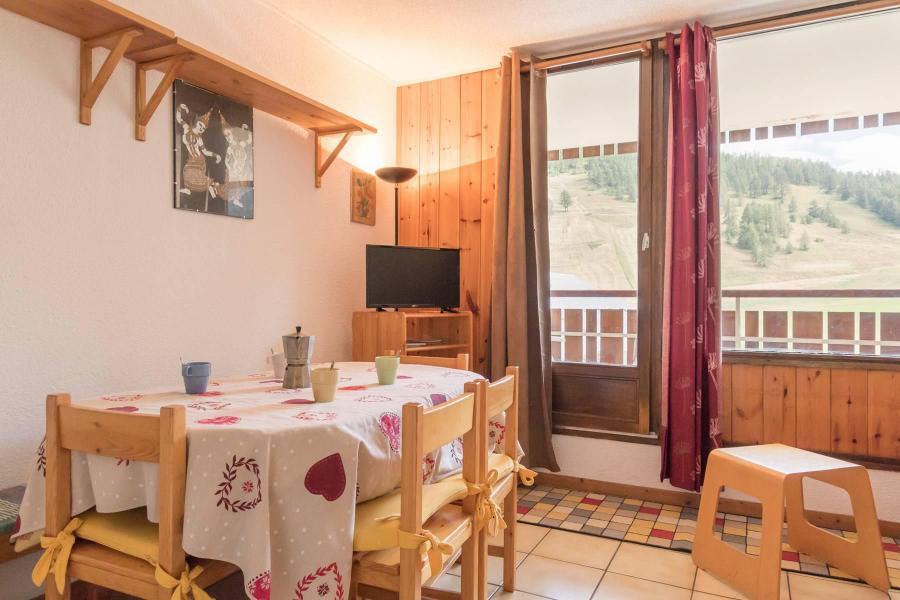 Urlaub in den Bergen 2-Zimmer-Berghütte für 4 Personen (AMB101) - La Résidence le Golf - Montgenèvre - Tisch