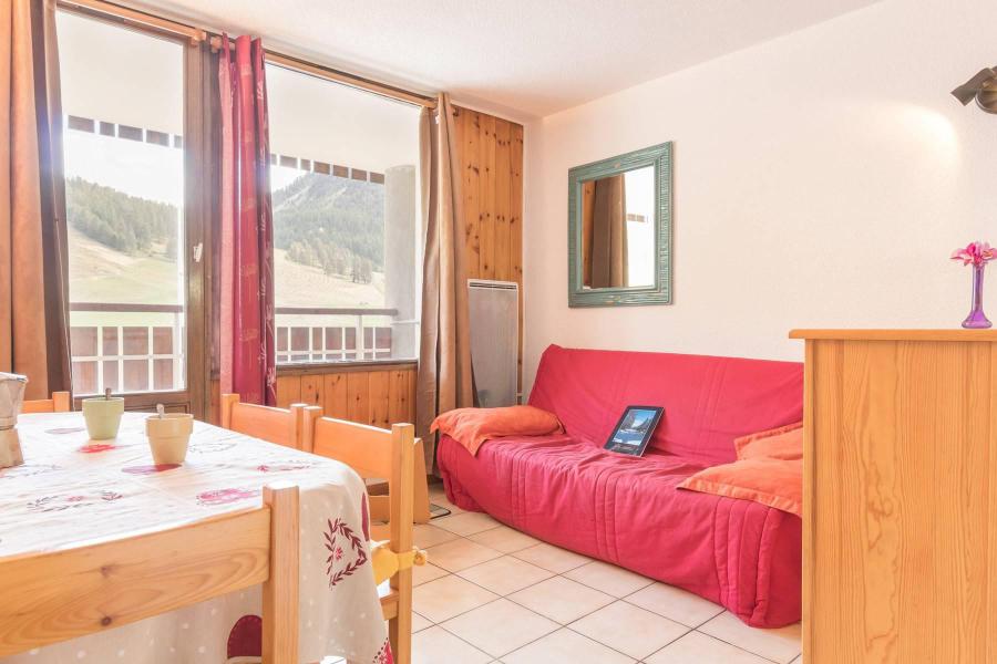 Urlaub in den Bergen 2-Zimmer-Berghütte für 4 Personen (AMB101) - La Résidence le Golf - Montgenèvre - Wohnzimmer