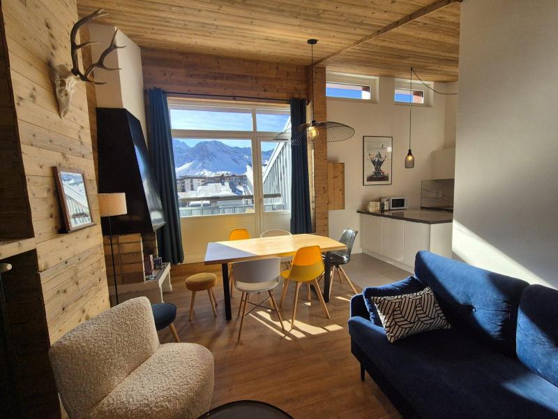 Urlaub in den Bergen 3-Zimmer-Appartment für 6 Personen (36) - La Résidence le Hameau de Tovière - Tignes - Wohnzimmer