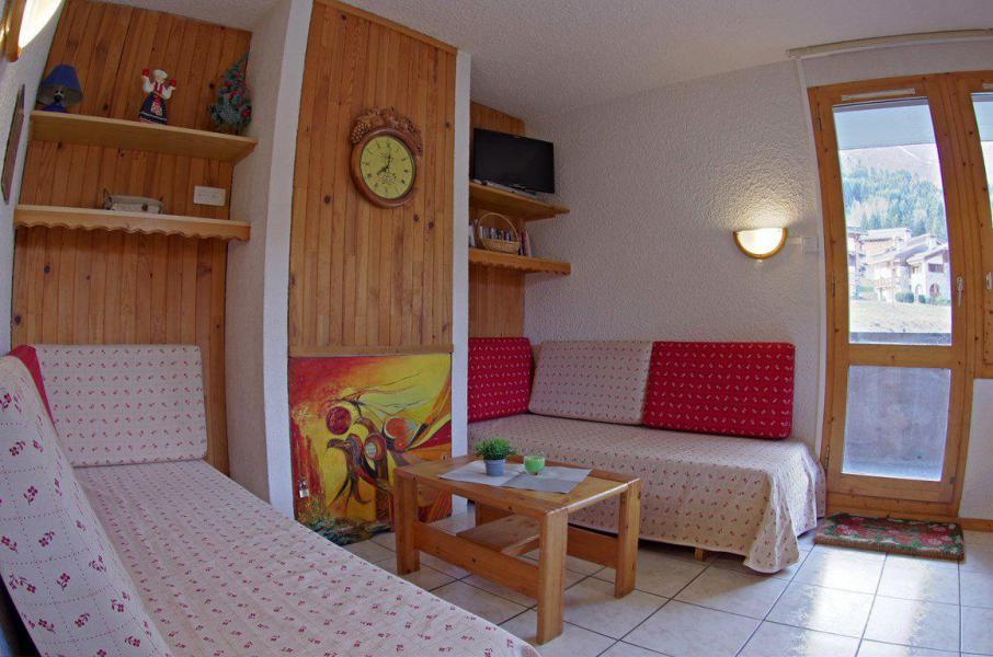 Urlaub in den Bergen 2-Zimmer-Appartment für 4 Personen (G401) - La Résidence le Morel - Valmorel - Wohnzimmer