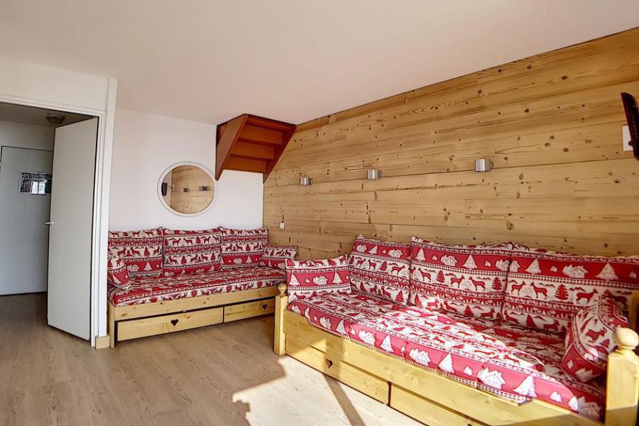 Holiday in mountain resort 3 room duplex apartment 6 people (712) - La Résidence le Necou - Les Menuires - Living room