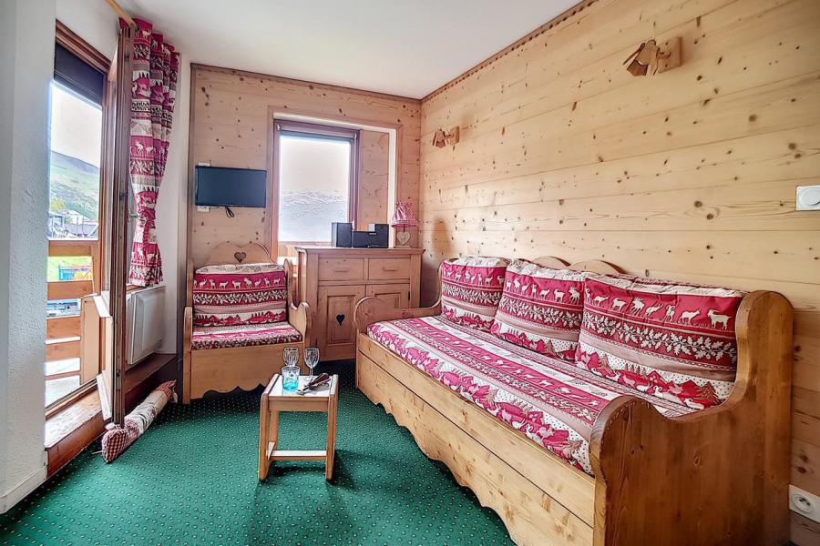 Vacanze in montagna Appartamento 2 stanze per 4 persone (624) - La Résidence le Necou - Les Menuires - Soggiorno