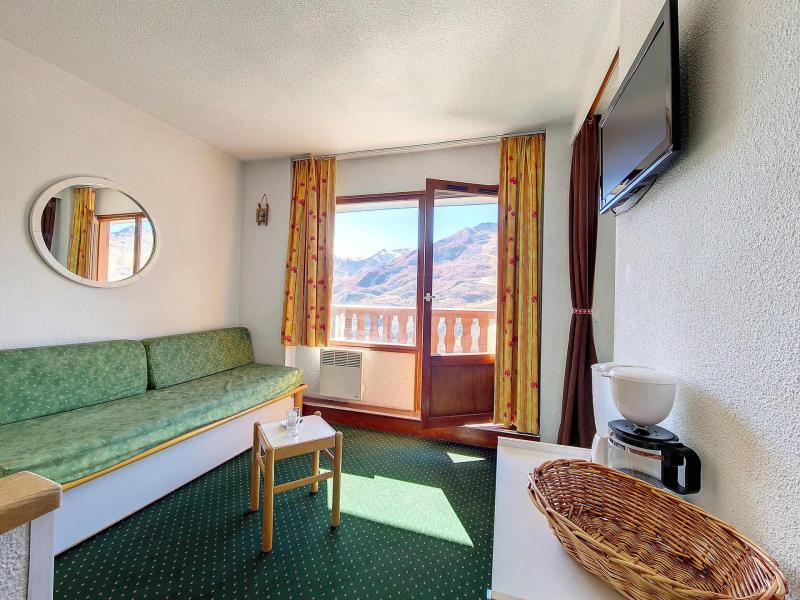 Vakantie in de bergen Appartement 2 kamers 4 personen (715) - La Résidence le Necou - Les Menuires - Woonkamer