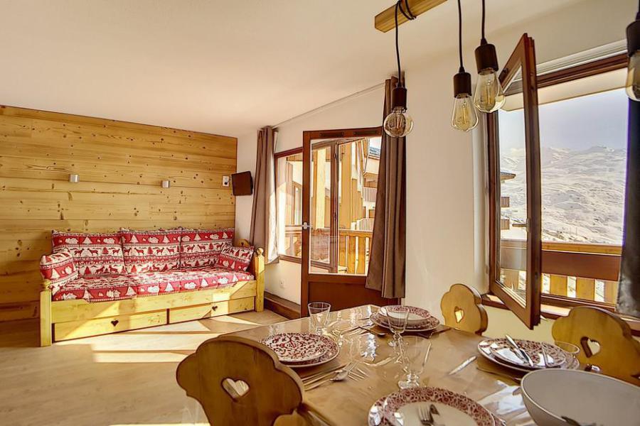 Vakantie in de bergen Appartement duplex 3 kamers 6 personen (712) - La Résidence le Necou - Les Menuires - Woonkamer