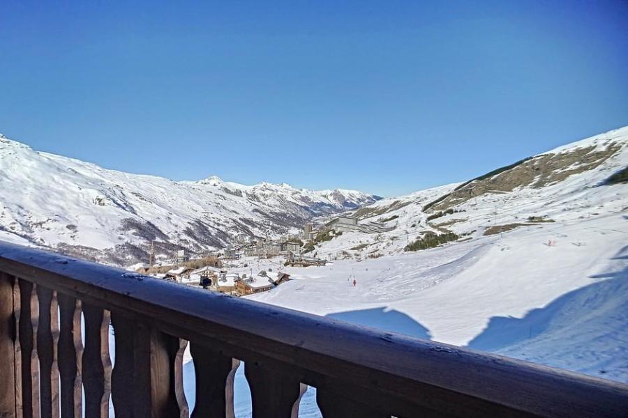 Vacaciones en montaña Estudio -espacio montaña- para 3 personas (0704) - La Résidence le Necou - Les Menuires - Balcón