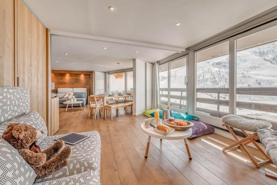 Urlaub in den Bergen 3-Zimmer-Appartment für 8 Personen (1102P) - La Résidence le Palafour - Tignes - Wohnzimmer