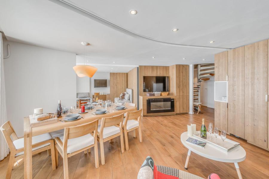 Vakantie in de bergen Appartement 3 kamers 8 personen (1102P) - La Résidence le Palafour - Tignes - Woonkamer