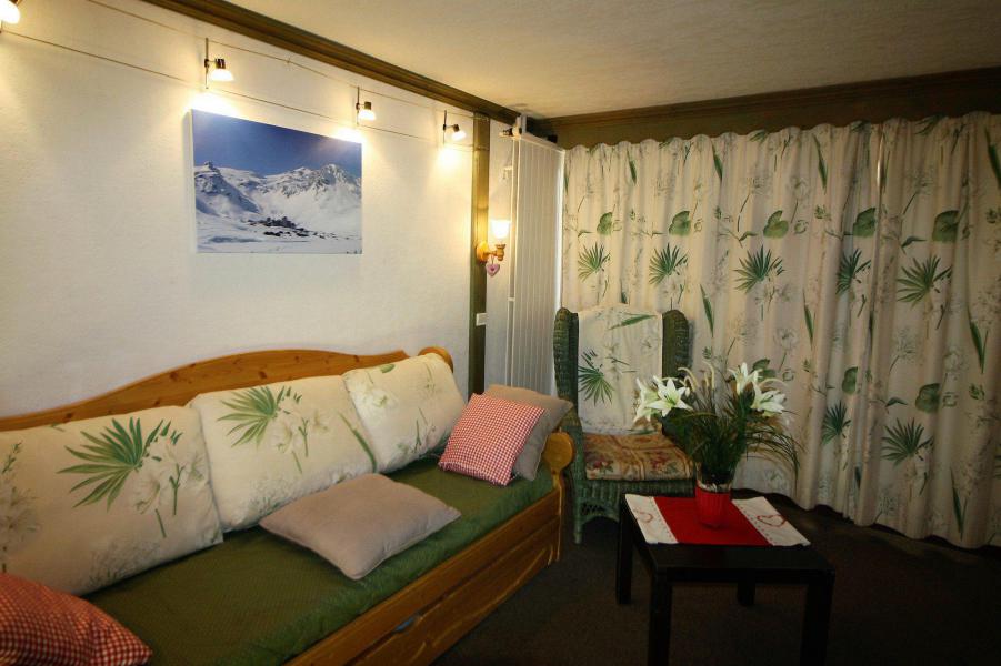 Vakantie in de bergen Studio bergnis 4 personen (204CL) - La Résidence le Palafour - Tignes - Woonkamer