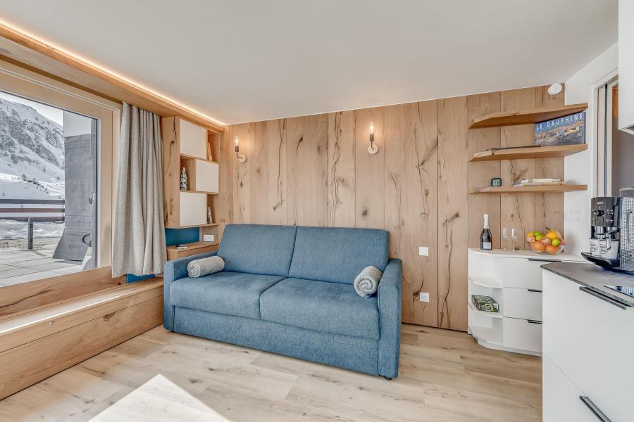 Vakantie in de bergen Studio bergnis 4 personen (208P) - La Résidence le Palafour - Tignes - Woonkamer