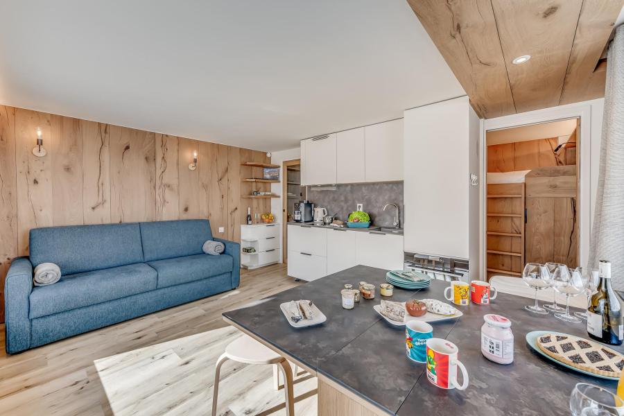 Urlaub in den Bergen Studio Schlafnische 4 Personen (208P) - La Résidence le Palafour - Tignes - Wohnzimmer