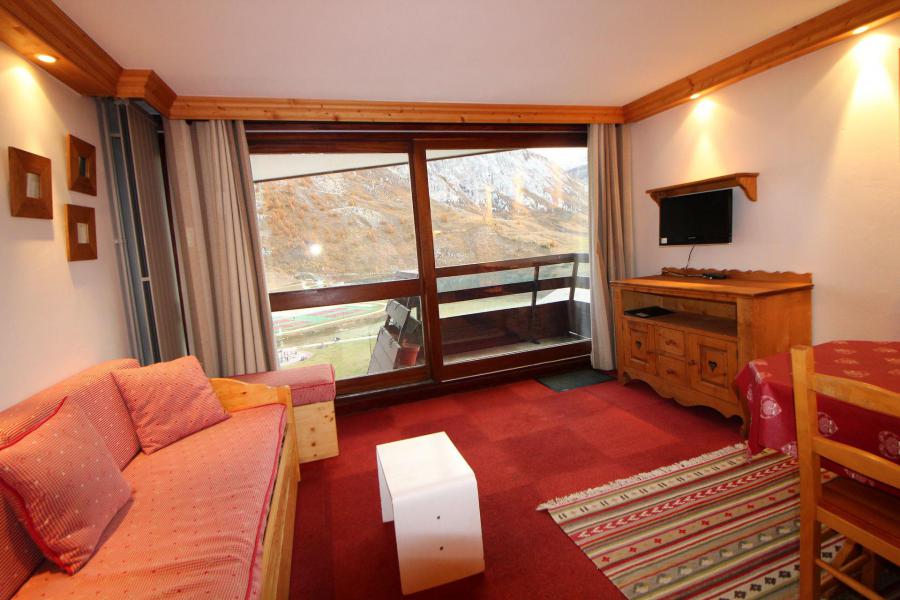 Holiday in mountain resort Studio sleeping corner 4 people (807CL) - La Résidence le Palafour - Tignes - Living room