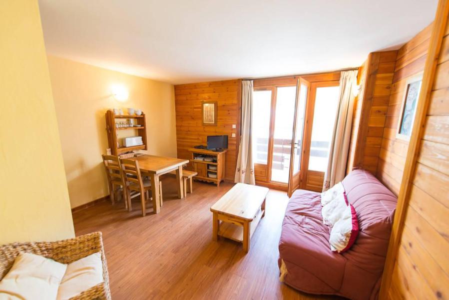 Vakantie in de bergen Studio bergnis 4 personen (PELGOE) - La Résidence le Pelvoux - Serre Chevalier - Woonkamer