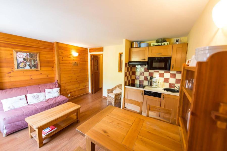 Urlaub in den Bergen Studio Schlafnische 4 Personen (PELGOE) - La Résidence le Pelvoux - Serre Chevalier - Wohnzimmer