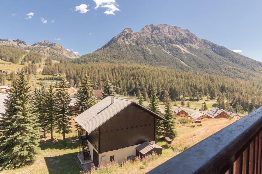 Urlaub in den Bergen Studio Schlafnische 3 Personen (BRU203) - La Résidence le Picamont - Montgenèvre - Terrasse