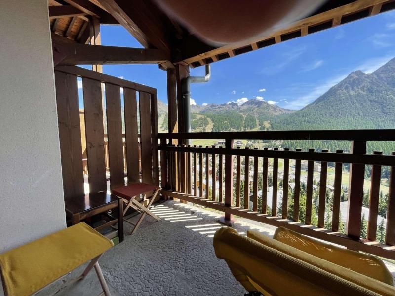 Vacaciones en montaña Apartamento cabina 2 piezas para 4 personas (630-410) - La Résidence le Plein Soleil - Montgenèvre - Balcón