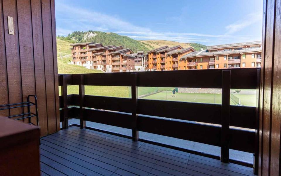 Vacaciones en montaña Estudio divisible para 4 personas (G136) - La Résidence le Prariond - Valmorel - Balcón