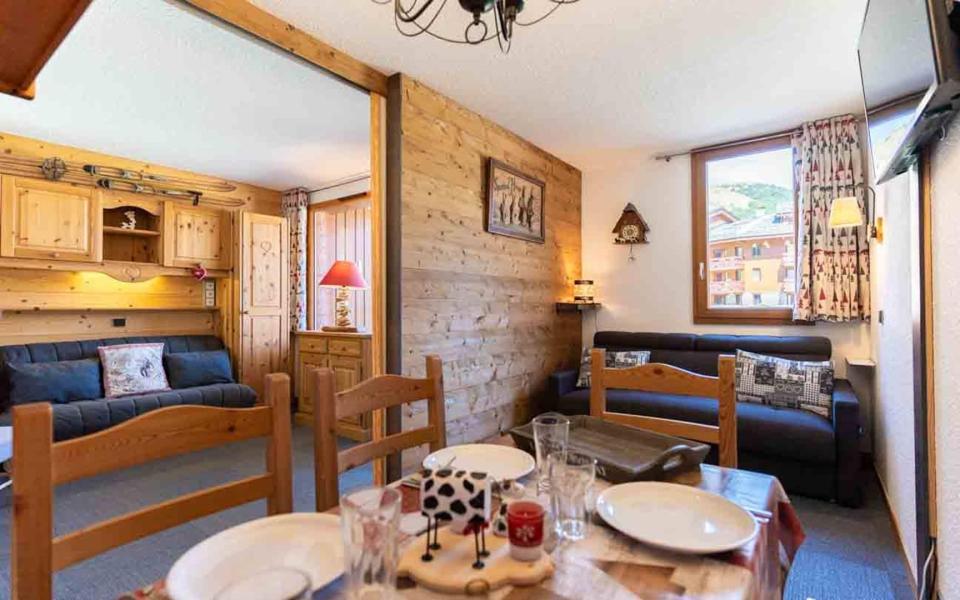 Vacances en montagne Studio divisible 4 personnes (G136) - La Résidence le Prariond - Valmorel - Séjour