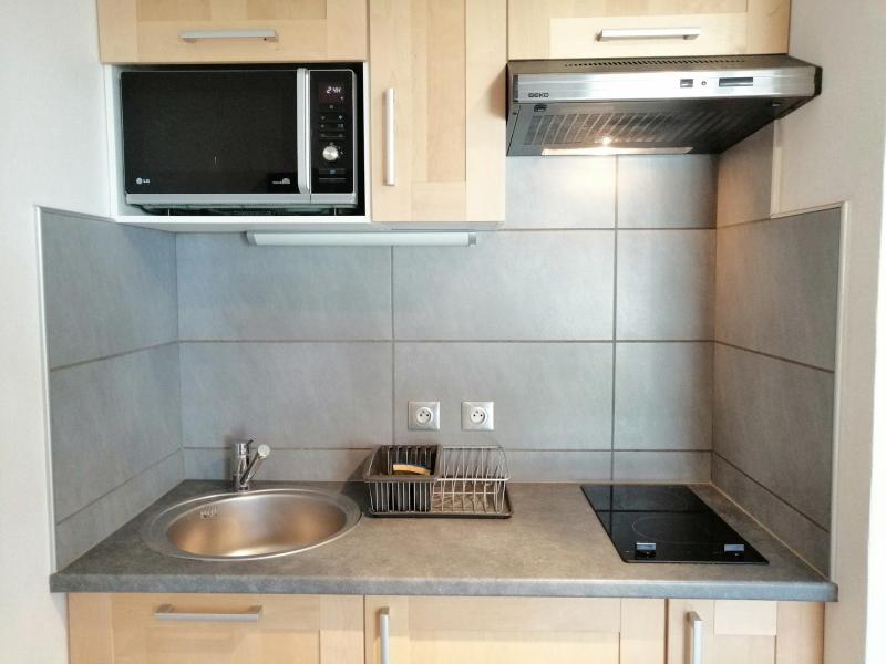 Vacaciones en montaña Apartamento 2 piezas para 4 personas (48) - La Résidence le Praz des Esserts - Morillon - Kitchenette