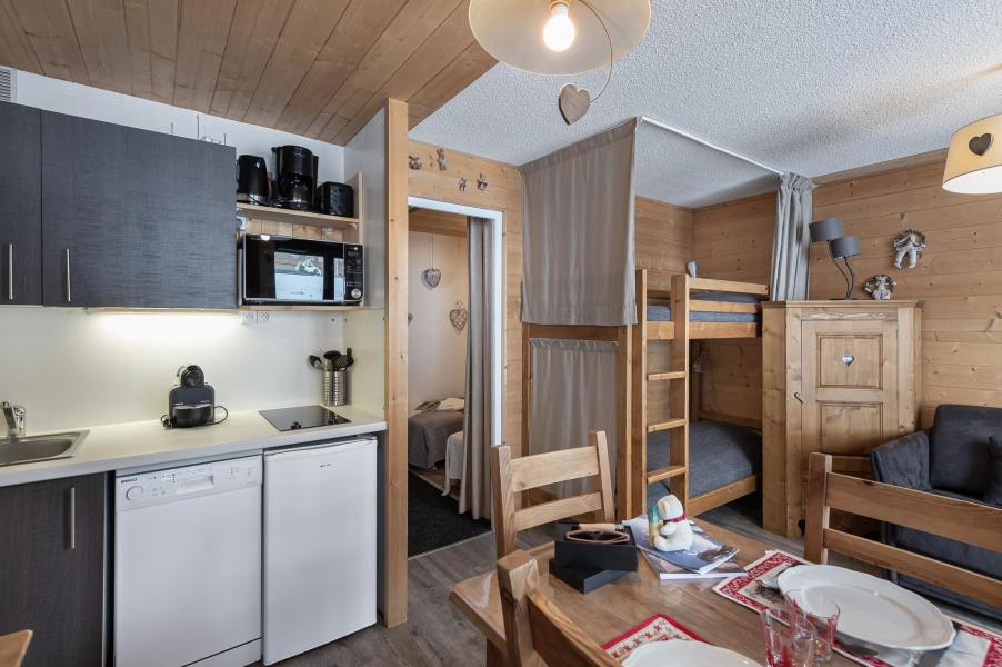 Каникулы в горах Квартира студия со спальней для 4 чел. (1) - La Résidence le Roc de Péclet 2 - Val Thorens - Небольш&