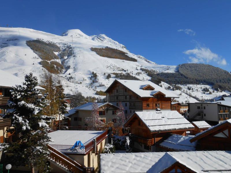 Urlaub in den Bergen 3-Zimmer-Appartment für 6 Personen - La Résidence le Rochail - Les 2 Alpes - Balkon