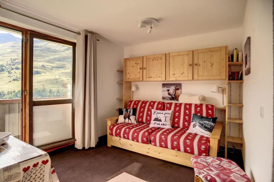 Holiday in mountain resort Studio cabin 4 people (411) - La Résidence le Sarvan - Les Menuires - Living room