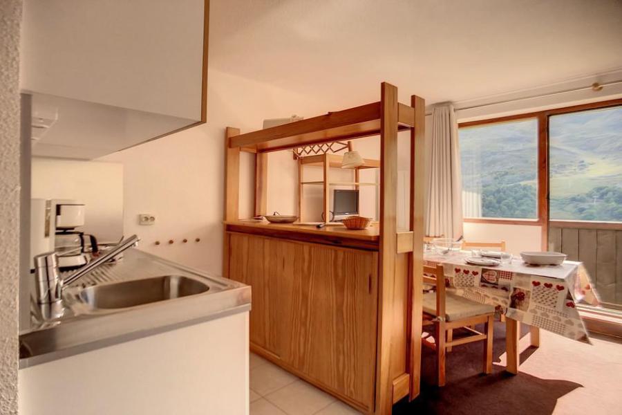 Vakantie in de bergen Studio cabine 4 personen (411) - La Résidence le Sarvan - Les Menuires - Keuken