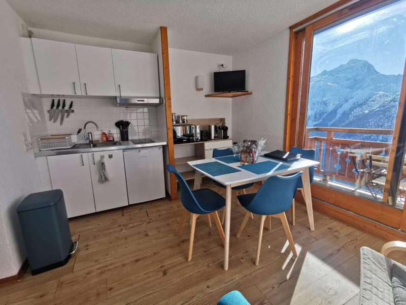 Vakantie in de bergen Appartement 2 kamers bergnis 5 personen (811) - La résidence le Soleil - Les 2 Alpes - Woonkamer