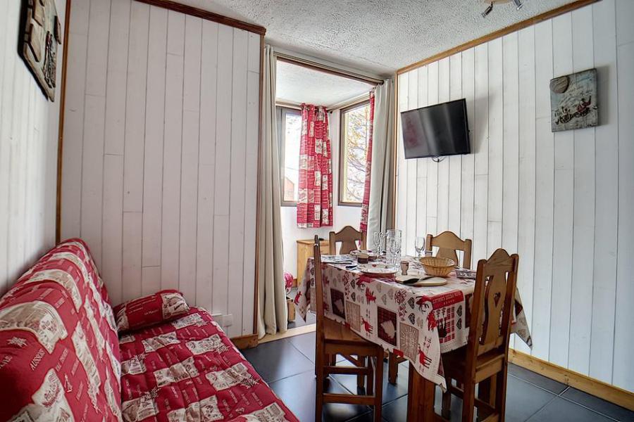 Holiday in mountain resort Studio cabin 4 people (203) - La Résidence le Sorbier - Les Menuires - Living room