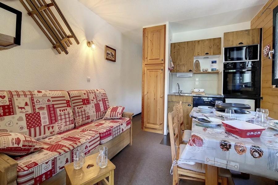 Vacances en montagne Studio cabine 5 personnes (225) - La Résidence le Sorbier - Les Menuires - Séjour