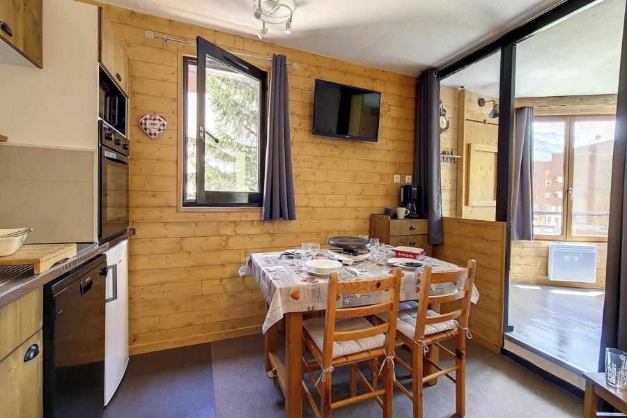 Vacances en montagne Studio cabine 5 personnes (225) - La Résidence le Sorbier - Les Menuires - Séjour