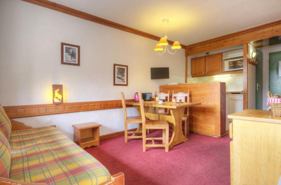Urlaub in den Bergen 2-Zimmer-Holzhütte für 5 Personen (825) - La Résidence le Thuria - Les Arcs - Wohnzimmer