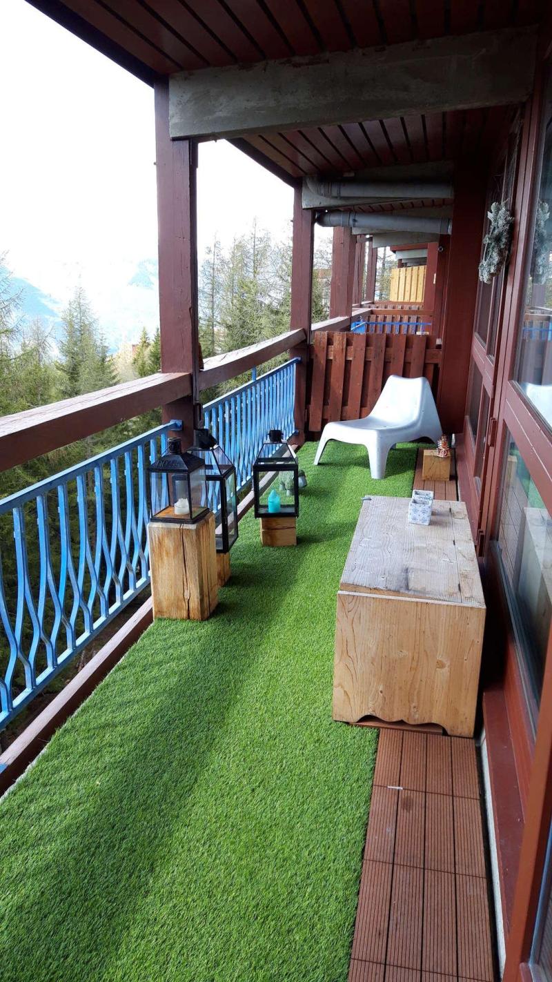 Vacaciones en montaña Apartamento 3 piezas para 8 personas (828) - La Résidence le Thuria - Les Arcs - Terraza