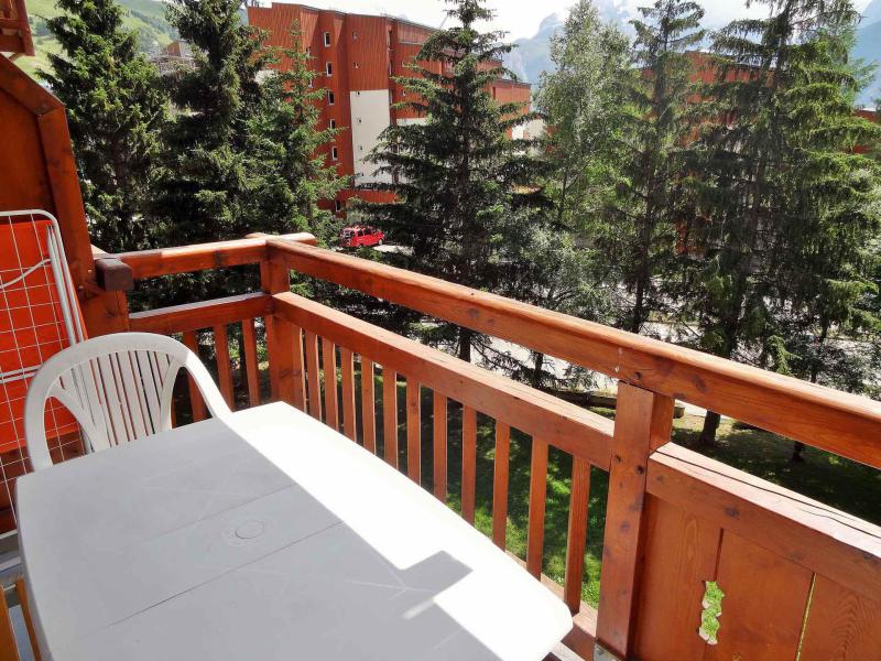 Rent in ski resort Studio sleeping corner 4 people (66) - La Résidence le Tyrol - Les 2 Alpes - Summer outside