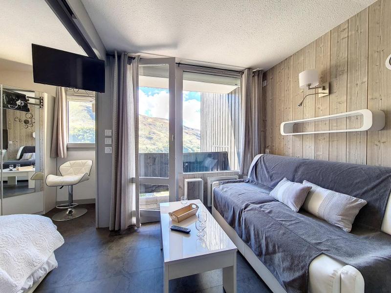 Holiday in mountain resort 2 room apartment sleeping corner 4 people (506) - La Résidence le Villaret - Les Menuires - Living room