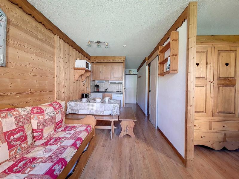 Vakantie in de bergen Appartement 2 kamers 4 personen (421) - La Résidence le Villaret - Les Menuires - Woonkamer