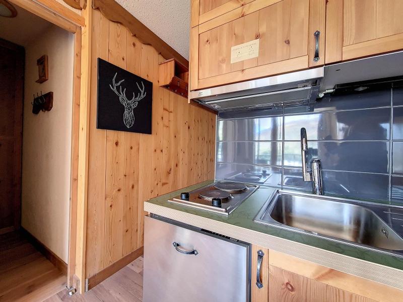 Holiday in mountain resort Studio cabin 4 people (0405) - La Résidence le Villaret - Les Menuires - Kitchen