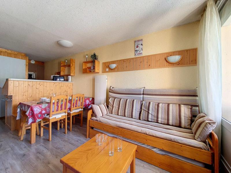 Holiday in mountain resort Studio cabin 4 people (426) - La Résidence le Villaret - Les Menuires - Living room