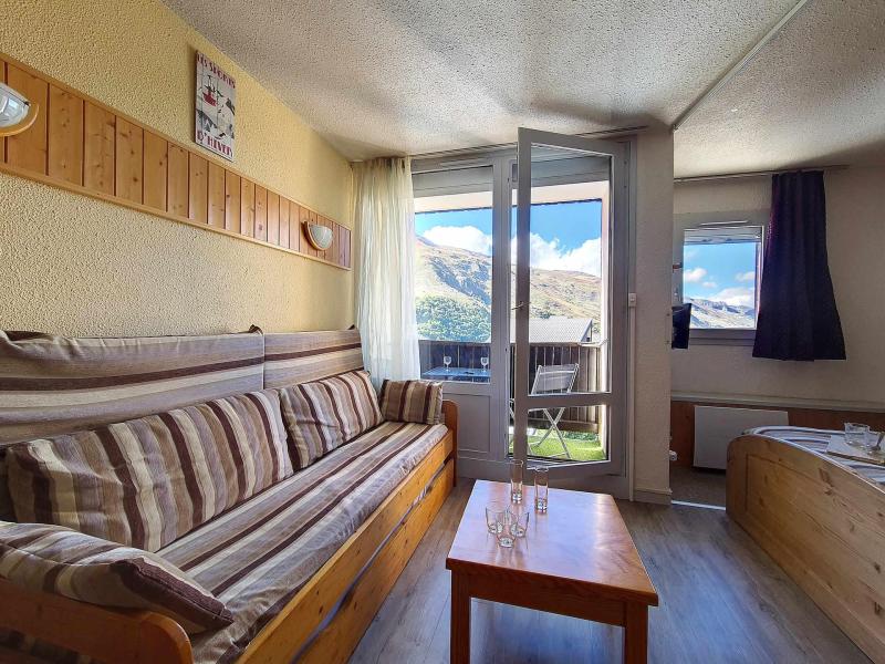 Vakantie in de bergen Studio cabine 4 personen (426) - La Résidence le Villaret - Les Menuires - Woonkamer