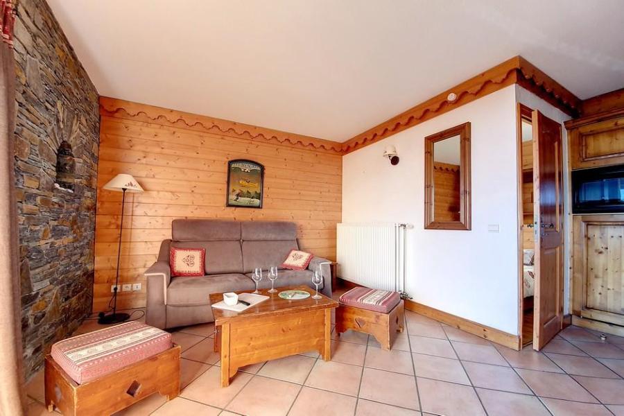 Holiday in mountain resort 3 room apartment 6 people (002D) - La Résidence les Alpages de Reberty - Les Menuires - Living room