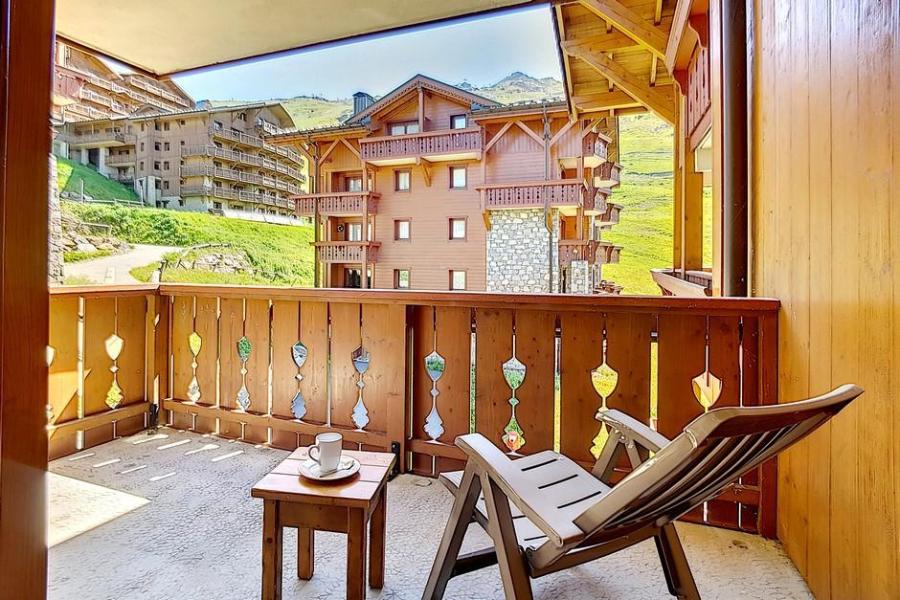 Rent in ski resort 3 room apartment cabin 6 people (14) - La Résidence les Alpages de Reberty - Les Menuires - Summer outside
